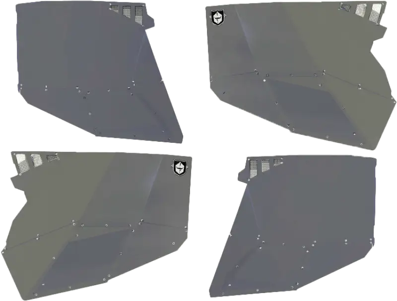 P144228TM Pro Armor Stealth Door Alluminum Skins Titanium Metallic Pol - RV and Auto Parts