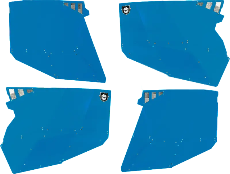 P144228VB-689 Pro Armor Stealth Door Alluminum Skins Voodoo Blue Pol - RV and Auto Parts