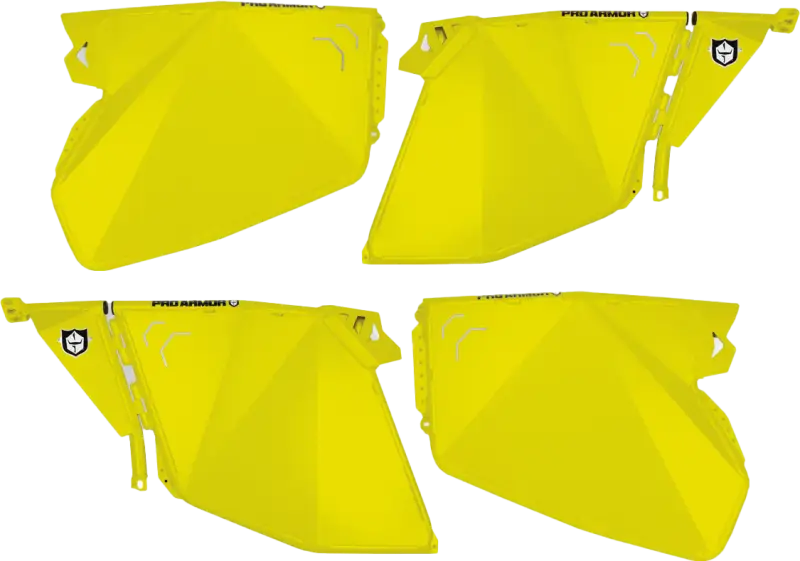 P144D000LSQ-630 Pro Armor Traditional Half Doors Lime Squeeze Pol - RV and Auto Parts