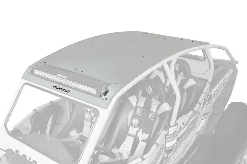 P144R121TM Pro Armor Asylum Roof W/Light Bar Pocket Titanium Metallic - RV and Auto Parts