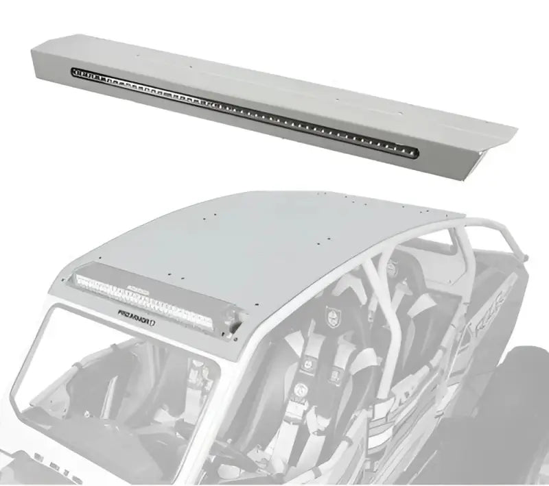 P144R124TMM Pro Armor Asylum Roof W/Rr Lightbar Pkt Titanium Matte Metallic - RV and Auto Parts