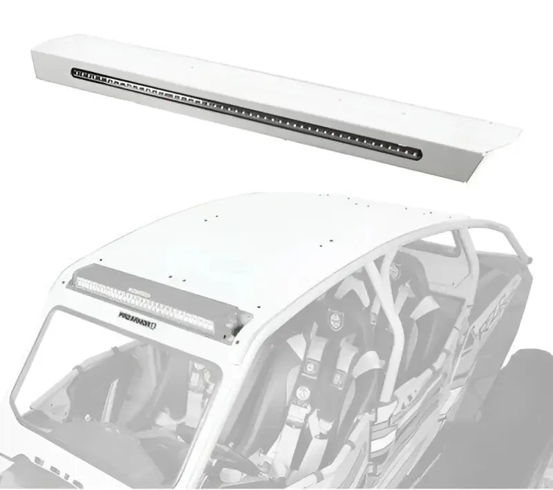P144R124WH Pro Armor Asylum Roof W/Rr Lightbar Pkt White - RV and Auto Parts