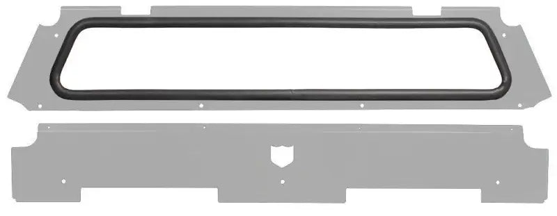 P144W461GG-728 Pro Armor Rear Windshield Ghost Grey - RV and Auto Parts
