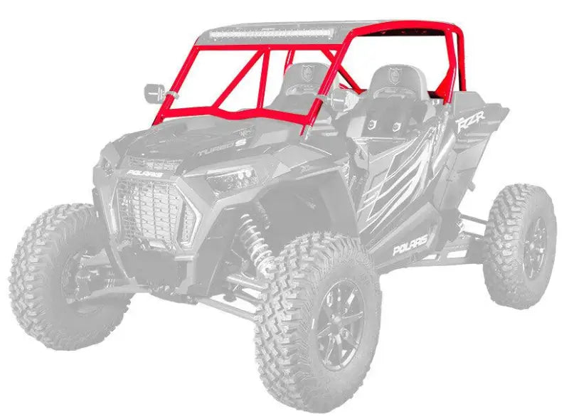 P191C028RD Pro Armor Cab Asylum Cage W/V Intrusion Red - RV and Auto Parts