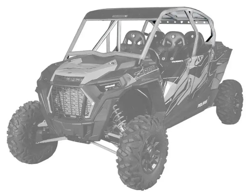 P194C028SSM Pro Armor Cab Asylum Cage W/V Intrusion Sparkle Silver Metallic - RV and Auto Parts
