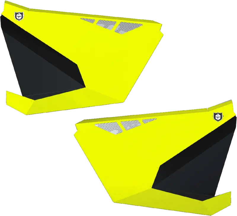 P199D003LSQ Pro Armor Rzr Pro Xp Doors Lime Squeeze Pol - RV and Auto Parts