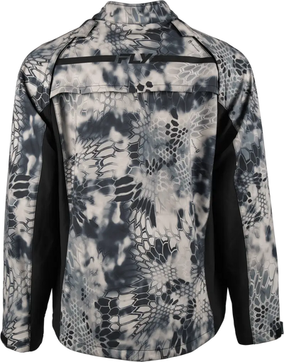 Camouflage patterned Patrol Kryptek Jacket Grey Black for outdoor rv parts & accessories