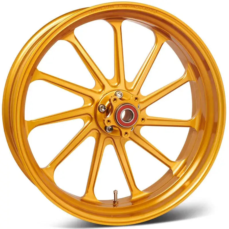 Performance Machine 18x5.5 Forged Wheel Assault - Gold Ano - Wheels