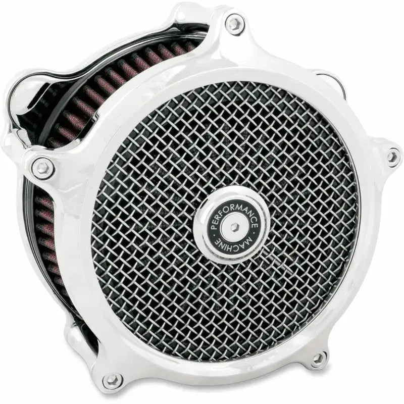 Performance Machine Air Cleaner - Chrome - Filters