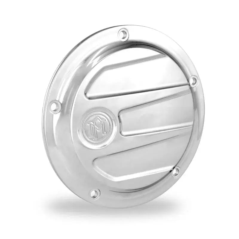 Performance Machine Scallop Derby Cover - Chrome - Engine Components