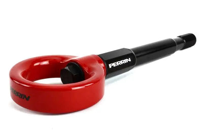 Perrin Performance Perrin 08-14 Subaru WRX/STI Hatchback Tow Hook Kit (Rear) - Red