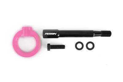 Perrin 2022 + BRZ/GR86 Tow Hook Kit (Front) - Hyper Pink