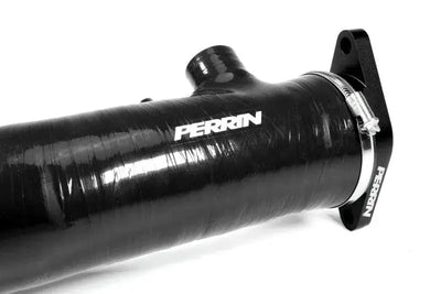 Perrin 2022 + Subaru WRX Black 3in Turbo Inlet Hose w/ Nozzle - Fabrication