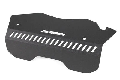 Perrin 2022 + Subaru WRX Pulley Cover - Black - Engine Components