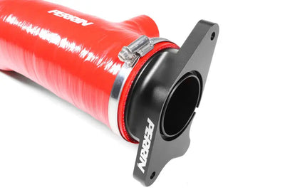 Perrin 2022 + Subaru WRX Red 3in Turbo Inlet Hose w/ Nozzle - Fabrication