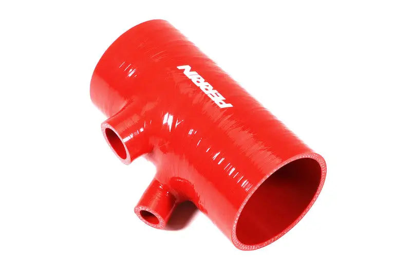 Perrin 2022 + Subaru WRX Red 3in Turbo Inlet Hose w/ Nozzle (Short) - Fabrication