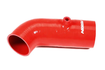 Perrin 22-23 Subaru BRZ/Toyota GR86 Silicone Inlet Hose (3in. ID / SS Wire) - Red - Truck & Automotive