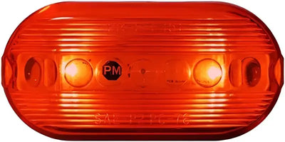 Peterson Mfg V35R-BT2 LED oblong red marker light for trucks and vehicles