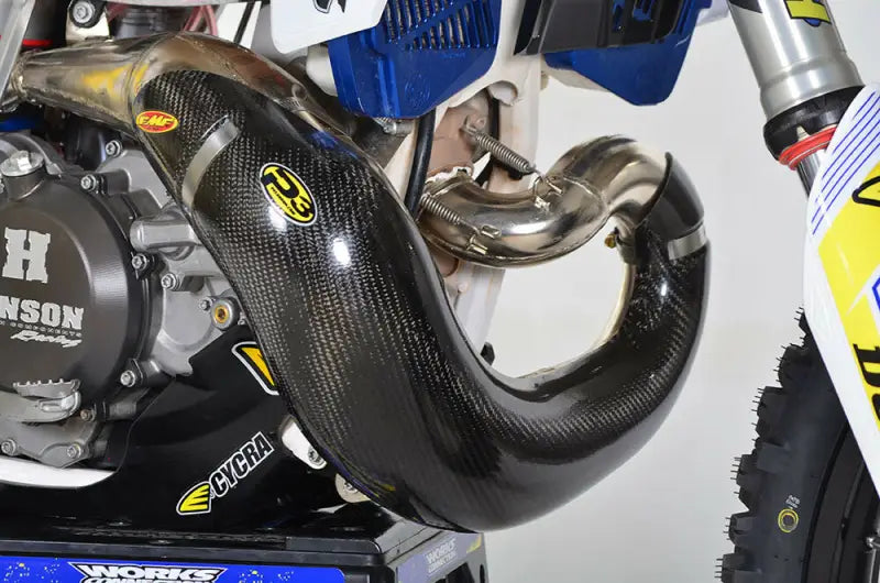 P3 Pipe Guard Carbon Fiber Ktm/Hus for Powersports