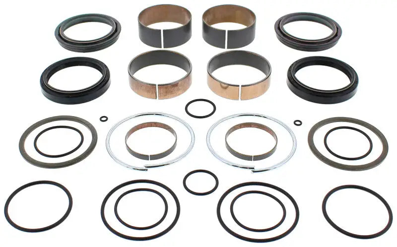 Pivot Works 13-19 Kawasaki KX250F PW Fork Rebuild Kit - W/Bushings and Seals - Pivot Works