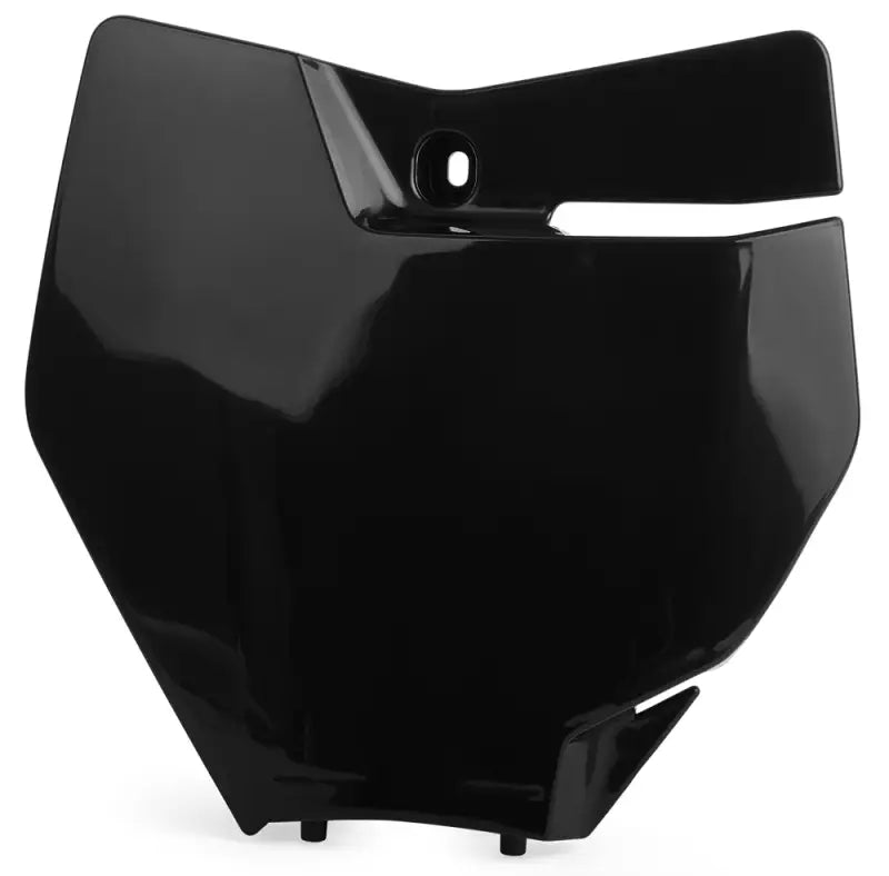POLISPORT Front Number Plate Black for Powersports