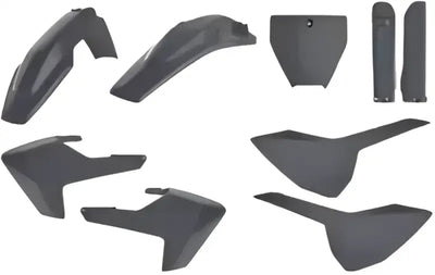Polisport 8666500005 Front Number Plate Hus Nardo Grey/Black - Body