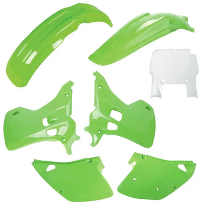 Polisport 8686800001 Rear Fender Kx125/250 Green