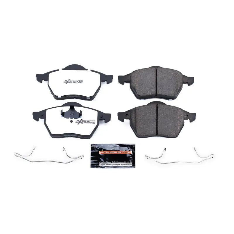Power Stop 00-03 Audi TT Front Z26 Street Brake Pad w/Hardware - PowerStop