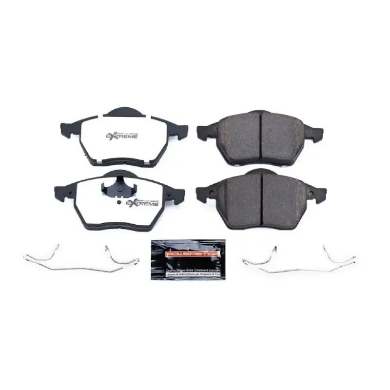 Power Stop 00-03 Audi TT Front Z26 Street Brake Pad w/Hardware - PowerStop