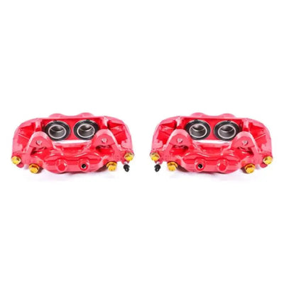 Power Stop 01-07 Toyota Sequoia Front Red Calipers w/o Brackets - Pair - Truck & Automotive