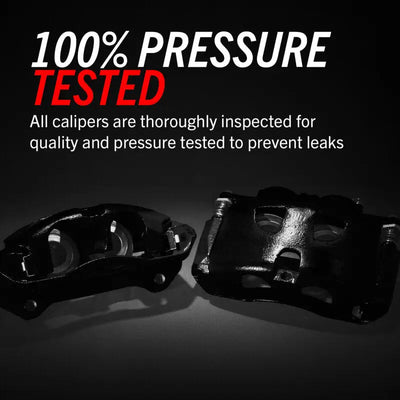 Power Stop 04-05 Ford F-150 Front Black Caliper - Pair w/Bracket - PowerStop