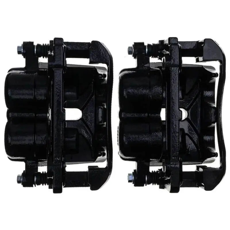Power Stop 05-08 Ford F-150 Front Black Caliper - Pair w/Bracket - PowerStop