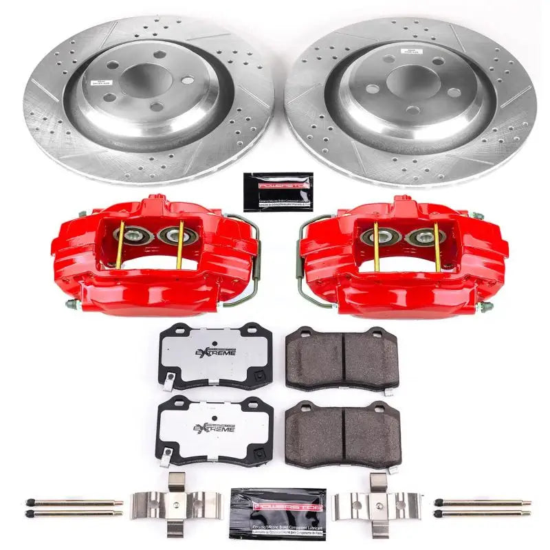 Power Stop 05-10 Chrysler 300 Z26 Street Kit w/ Calipers - Rear - Truck & Automotive