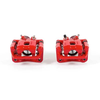 PowerStop Power Stop 09-14 Acura TSX Rear Red Calipers w/Brackets - Pair