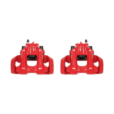 Power Stop 11-17 Dodge Durango Rear Red Calipers w/Brackets - Pair - Truck & Automotive