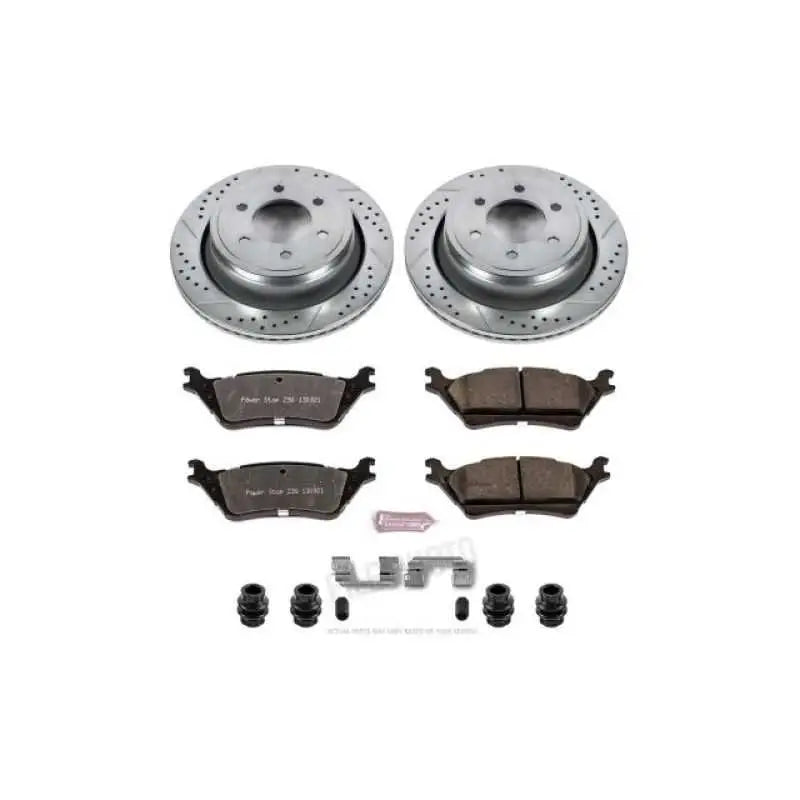 PowerStop Power Stop 12-18 Ford F-150 Rear Z36 Truck & Tow Brake Kit