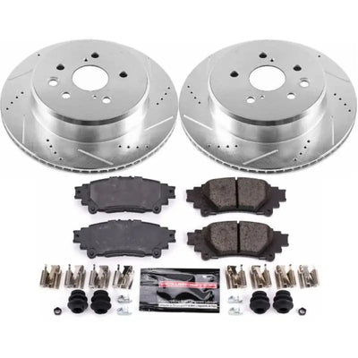 Power Stop 13-19 Lexus GS350 Rear Z23 Evolution Sport Brake Kit - Truck & Automotive