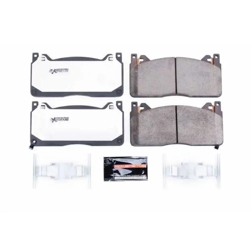 PowerStop Power Stop 16-19 Ford Mustang Front Z26 Extreme Street Brake Pads w/Hardware