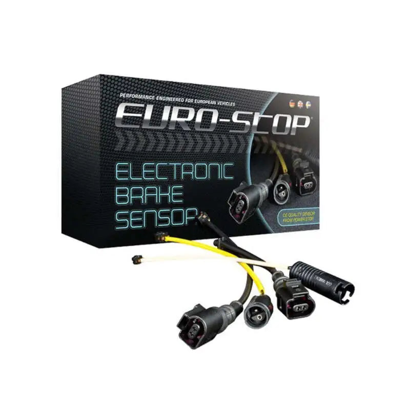 Power Stop 17-19 Audi A4 Rear Euro-Stop Electronic Brake Pad Wear Sensor - Truck & Automotive