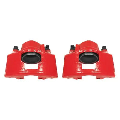 Power Stop 1994 Chevrolet Blazer Front Red Calipers w/o Brackets - Pair - Truck & Automotive