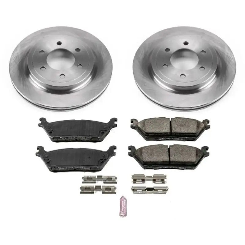 Power Stop 2018 Ford Expedition Rear Autospecialty Brake Kit - Truck & Automotive