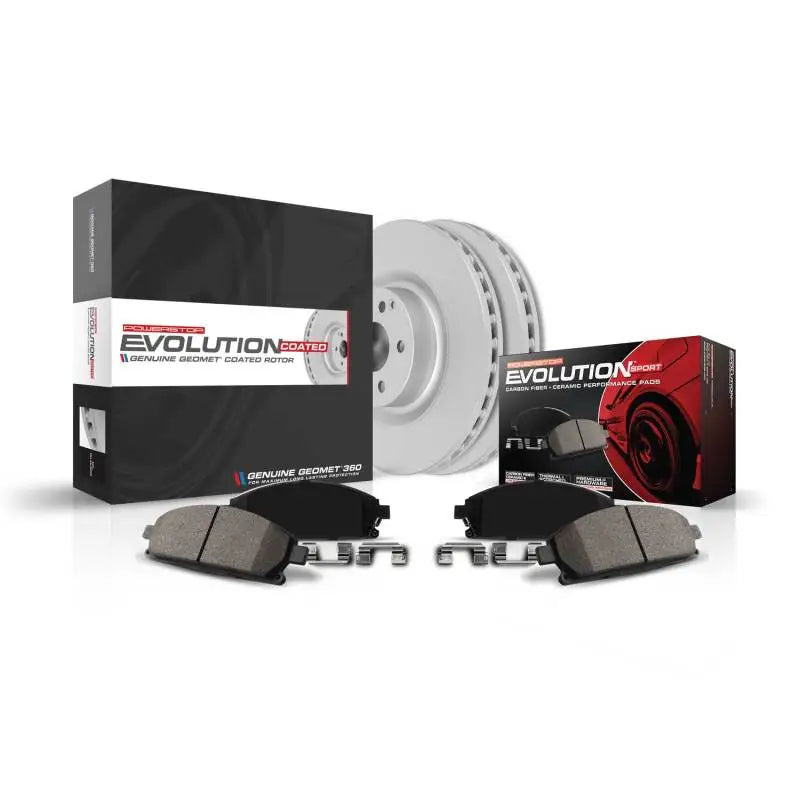 Power Stop 2021 Ford Bronco Front Z23 Evolution Brake Kit - K8413