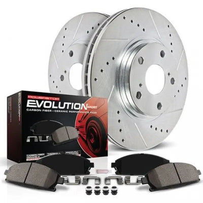 Power Stop 2021 Subaru WRX Rear Z23 Evolution Brake Kit - K9014 - Brakes Rotors & Pads