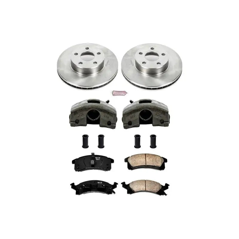 Power Stop 90-98 Buick Skylark Autospecialty Kit w/ Calipers - Front - Truck & Automotive