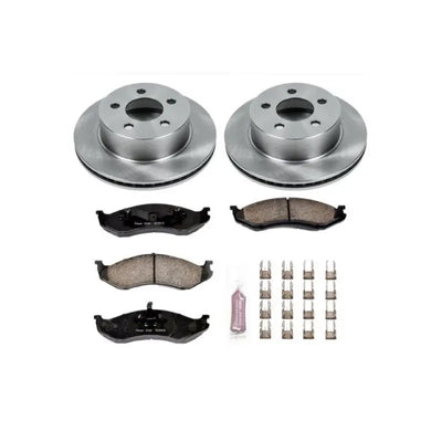 Power Stop 99-01 Jeep Cherokee Front Autospecialty Brake Kit - Truck & Automotive