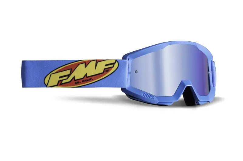 F-50055-00005 FMF VISION Powercore Youth Goggle Core Cyan Mirror Blue Lens