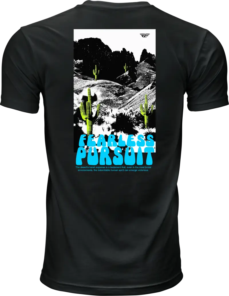 Fly Desert Tee Black Sm - FLY RACING
