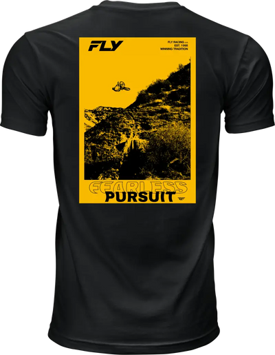 Fly Freeride Tee Black Lg - FLY RACING