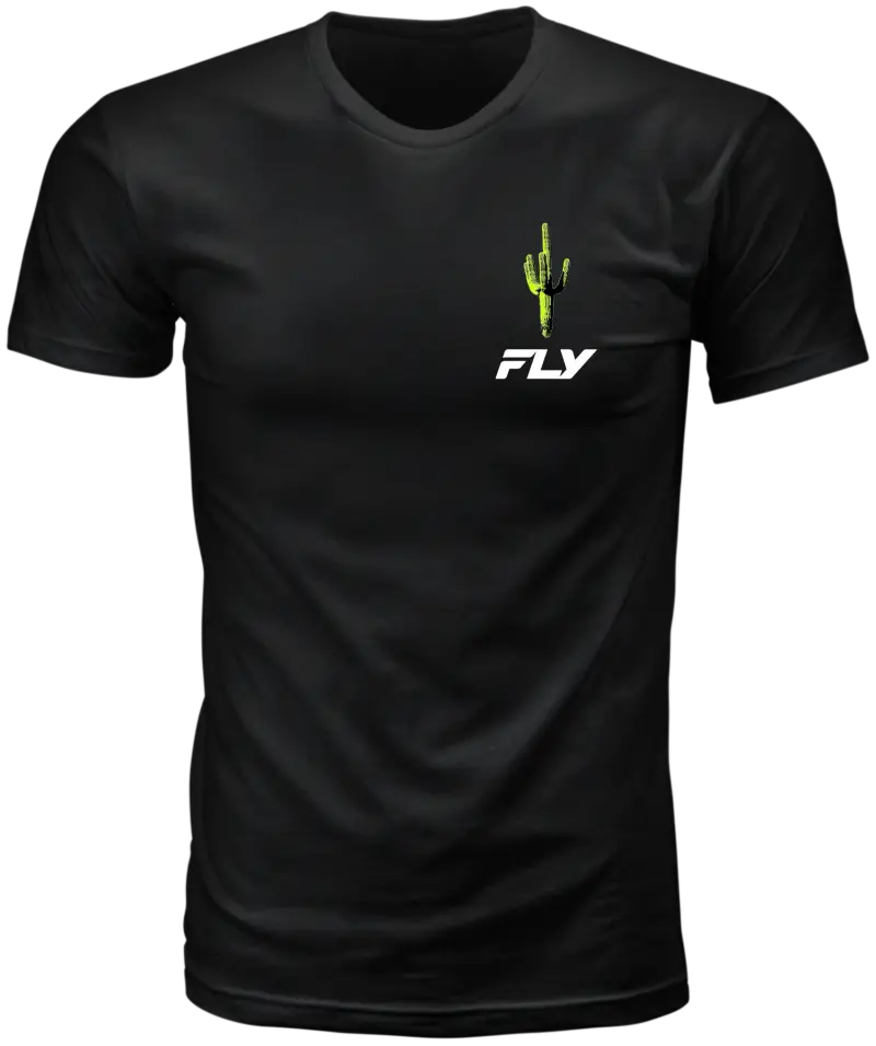 Fly Desert Tee Black Lg - FLY RACING