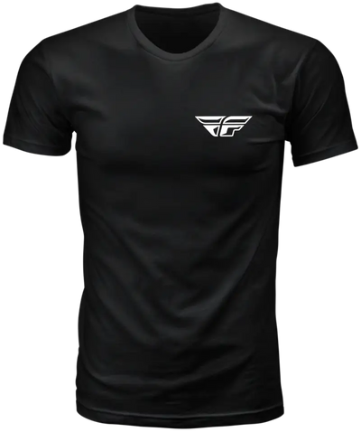 Fly Staple Tee Black Md - FLY RACING